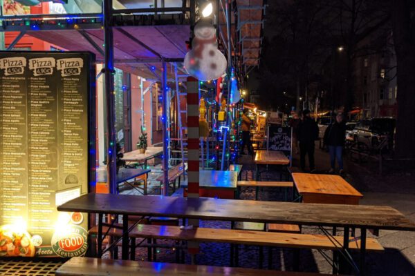 Glühwein Spaziergang in Berlin-Friedrichshain