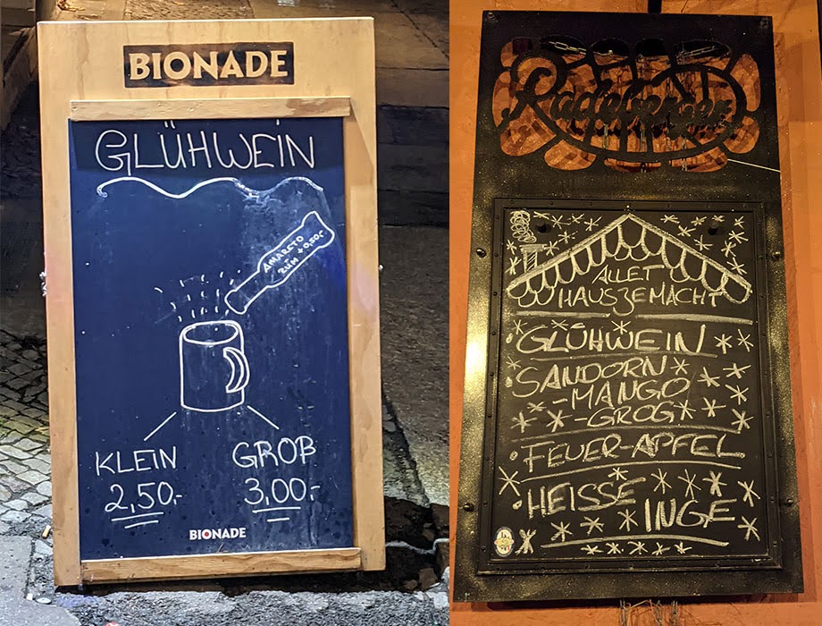 Glühwein Spaziergang in Berlin-Friedrichshain