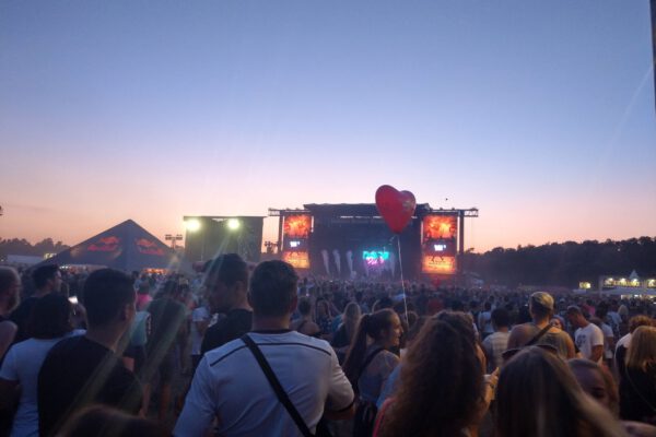 Mainstage auf dem Helene Beach Festival