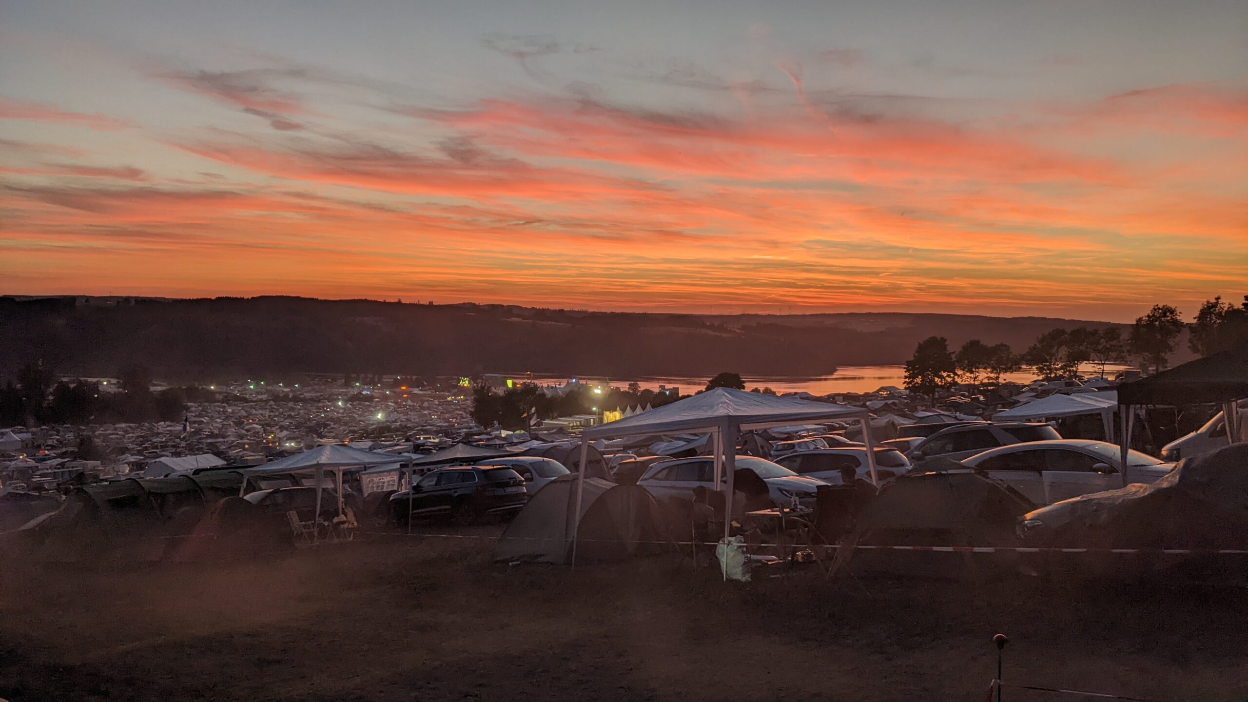 Campingplatz beim Sonne Mond Sterne Festival