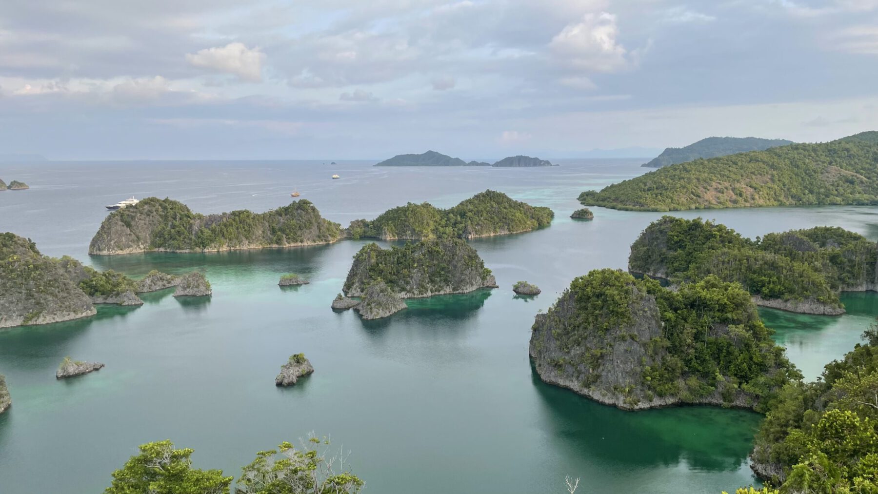 Pianemo - der berühmte Viewpoint in Raja Ampat